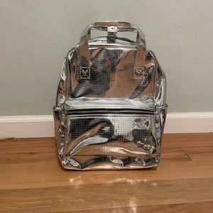 Disney Visa Exclusive Silver Pin and Flair Backpack